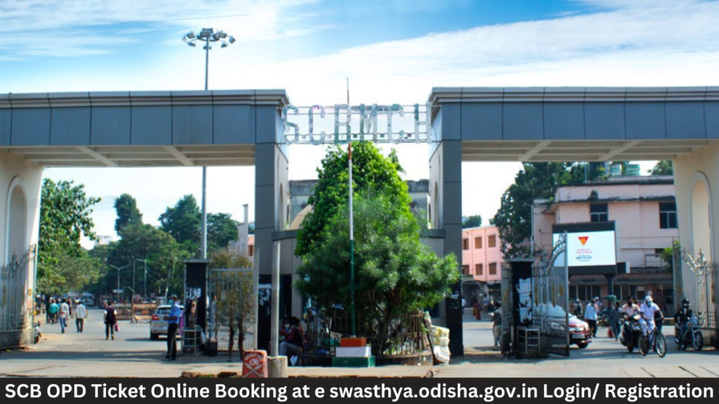 SCB OPD Ticket Online Booking at e swasthya.odisha.gov.in Login Registration